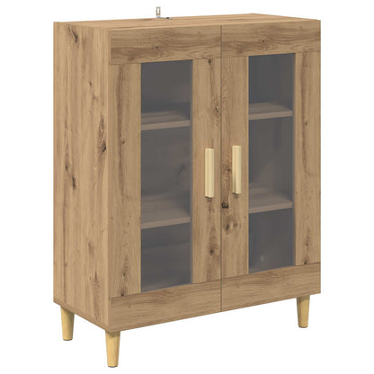 Hoge kast Artisan Eiken 69,5 x 34 x 180 cm Bewerkt hout