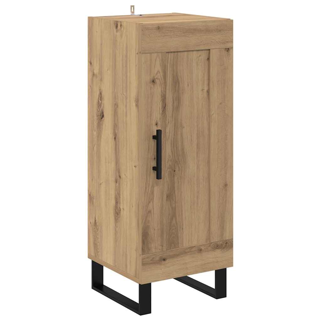 Highboard Artisan Eiken 69,5 x 34 x 180 cm Bewerkt hout