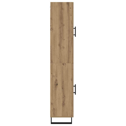 Highboard Artisan Eiken 69,5 x 34 x 180 cm Bewerkt hout
