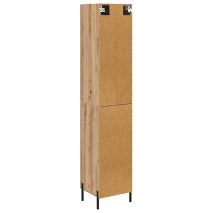 Highboard Artisan Eiken 34,5 x 34 x 180 cm Bewerkt hout