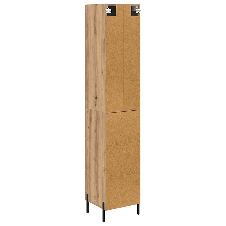Highboard Artisan Eiken 34,5 x 34 x 180 cm Bewerkt hout