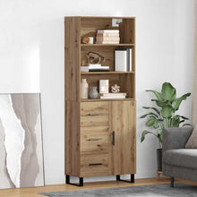 Hoge kast met lade Artisan Eiken 69,5 x 34 x 180 cm