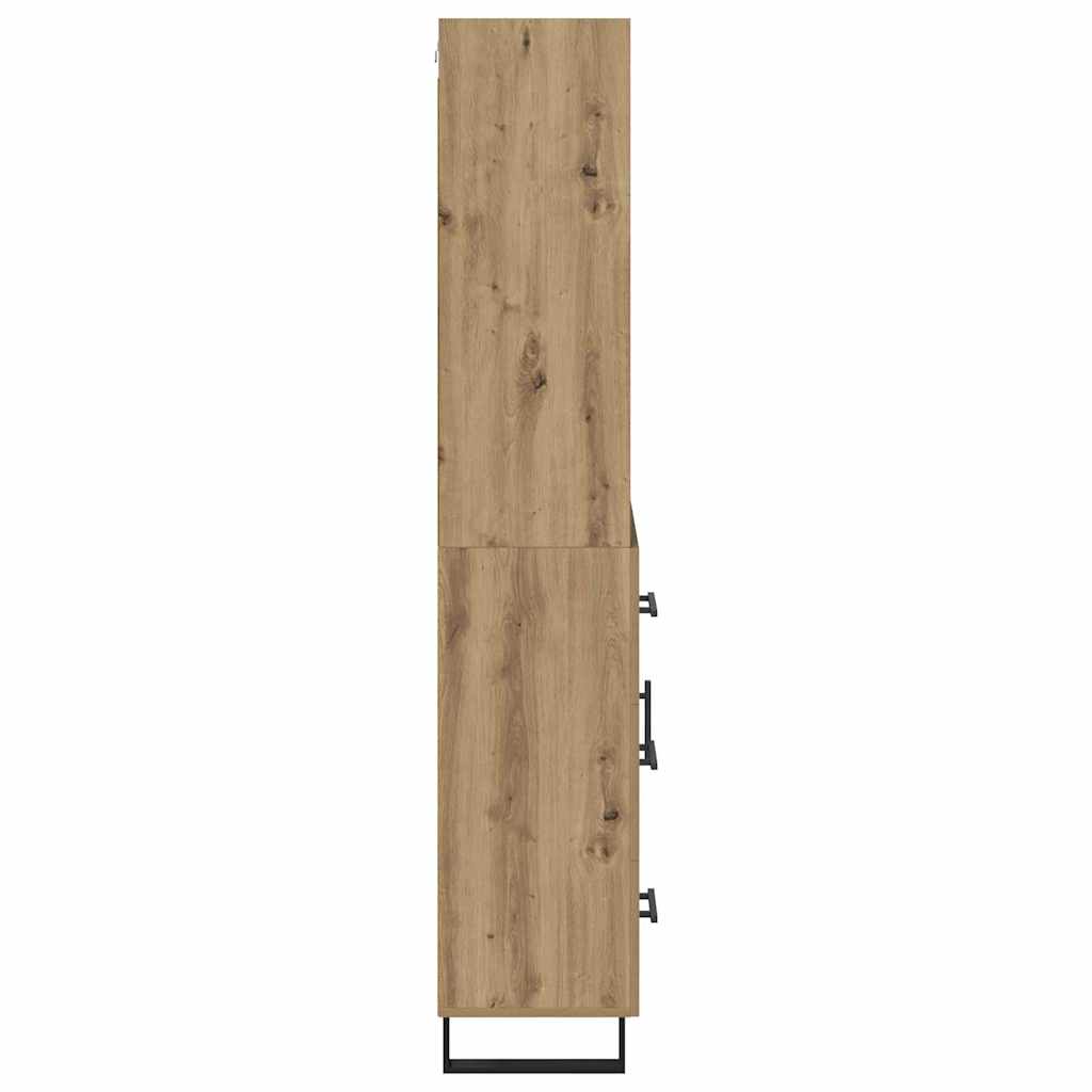 Hoge kast met lade Artisan Eiken 69,5 x 34 x 180 cm