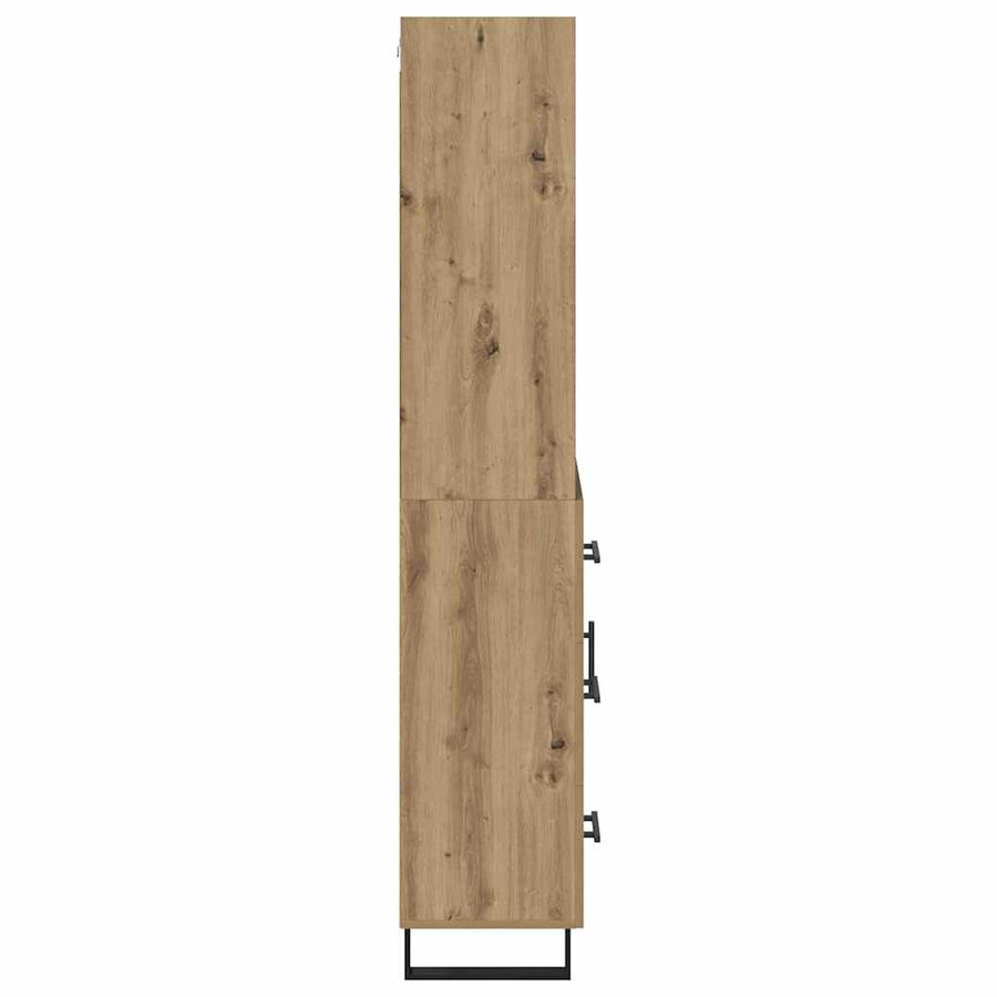 Hoge kast met lade Artisan Eiken 69,5 x 34 x 180 cm