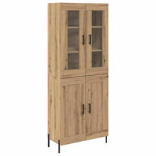Highboard Artisan Eiken 69,5 x 34 x 180 cm Bewerkt hout