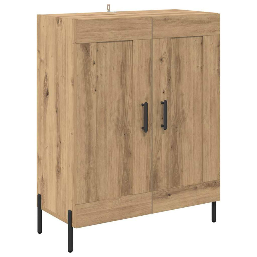 Highboard Artisan Eiken 69,5 x 34 x 180 cm Bewerkt hout