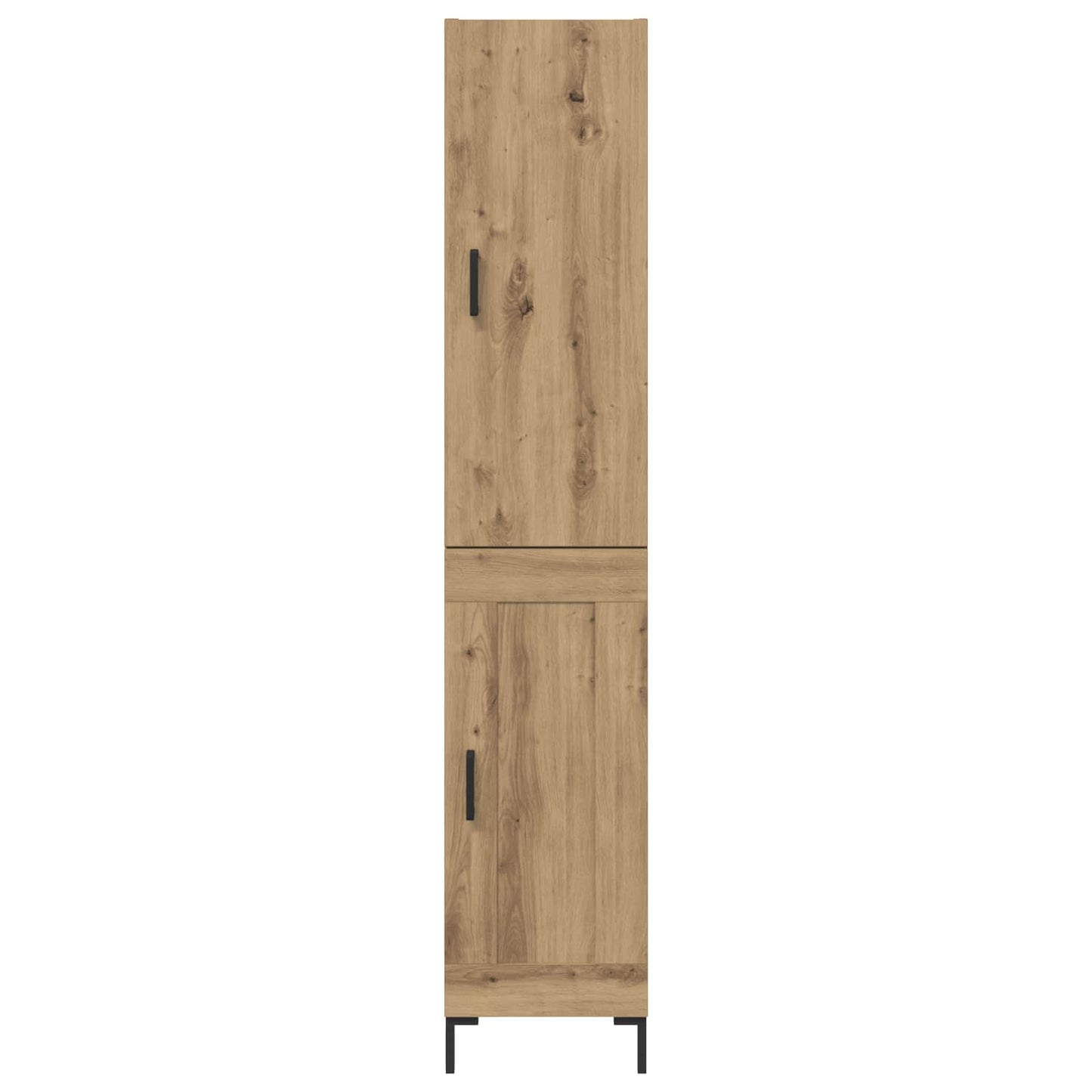 Hoge kast Artisan Eiken 69,5 x 34 x 180 cm Bewerkt hout