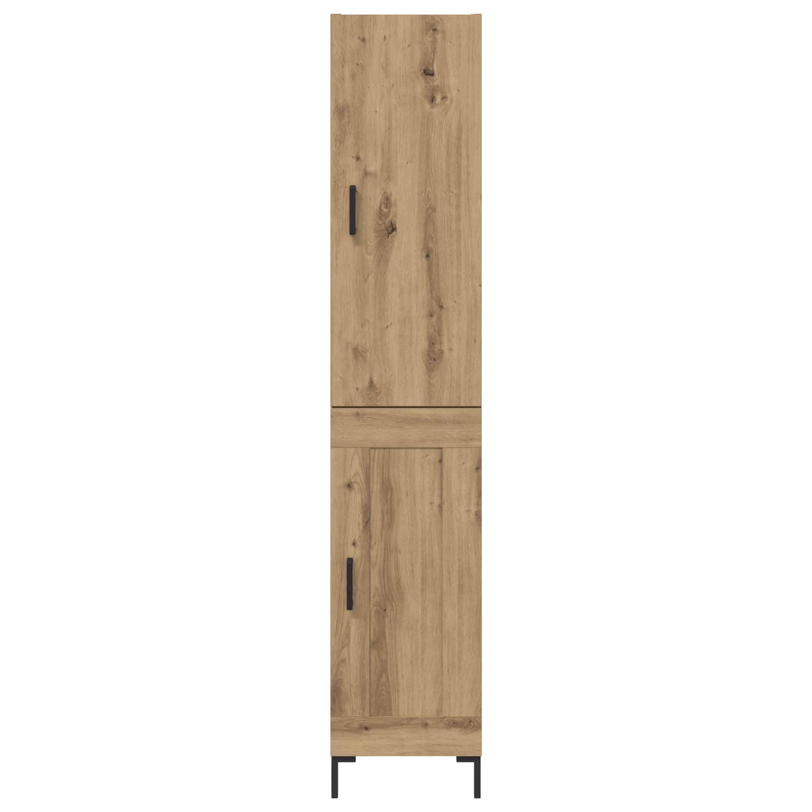 Hoge kast Artisan Eiken 69,5 x 34 x 180 cm Bewerkt hout