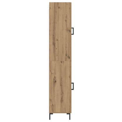 Hoge kast Artisan Eiken 69,5 x 34 x 180 cm Bewerkt hout