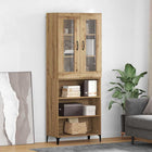 Highboard Artisan Oak 69.5 x 34 x 180 cm Engineered wood