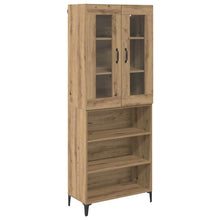 Highboard Artisan Eiken 69,5 x 34 x 180 cm Bewerkt hout