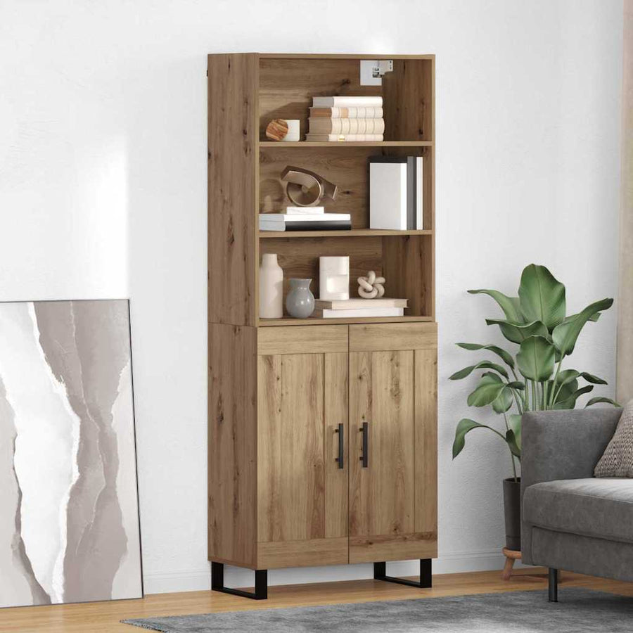 Hoge kast Artisan Eiken 69,5 x 34 x 180 cm