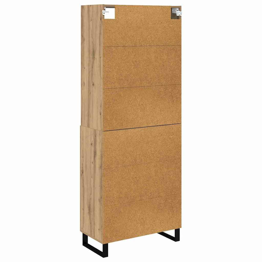 Hoge kast Artisan Eiken 69,5 x 34 x 180 cm