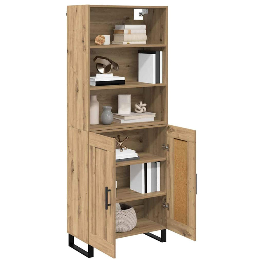 Hoge kast Artisan Eiken 69,5 x 34 x 180 cm
