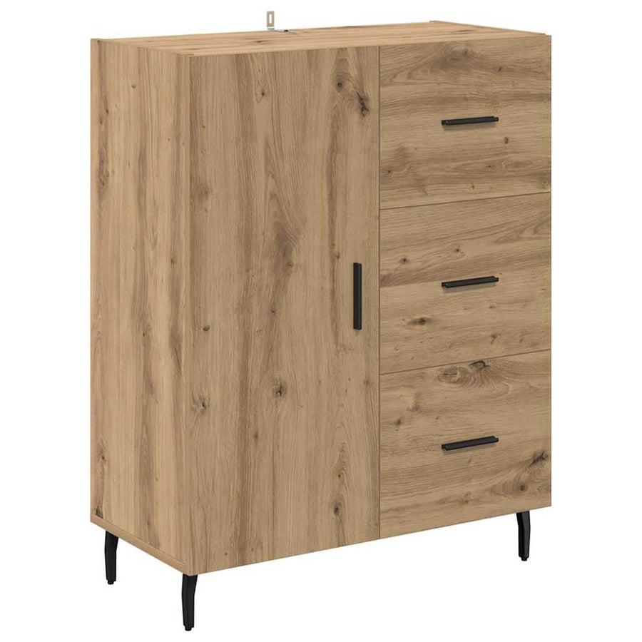 Hoge kast met lade Artisan Eiken 69,5 x 34 x 180 cm