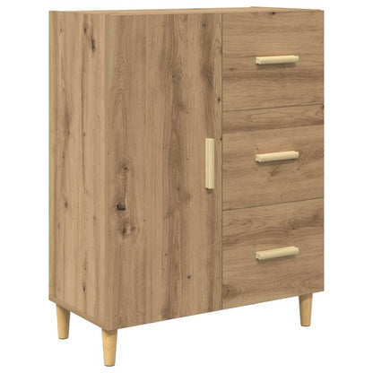 Hoge kast Artisan Eiken 69,5 x 34 x 180 cm Bewerkt hout