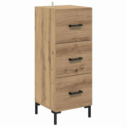 Hoge kast Artisan Eiken 69,5 x 34 x 180 cm Bewerkt hout