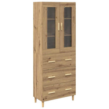 Hoge kast met lade Artisan Eiken 69,5 x 34 x 180 cm