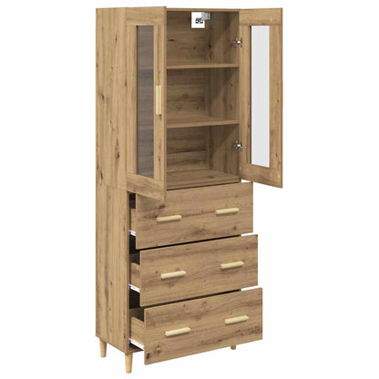 Hoge kast met lade Artisan Eiken 69,5 x 34 x 180 cm