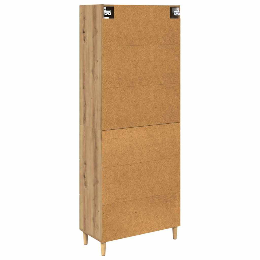 Hoge kast met lade Artisan Eiken 69,5 x 34 x 180 cm