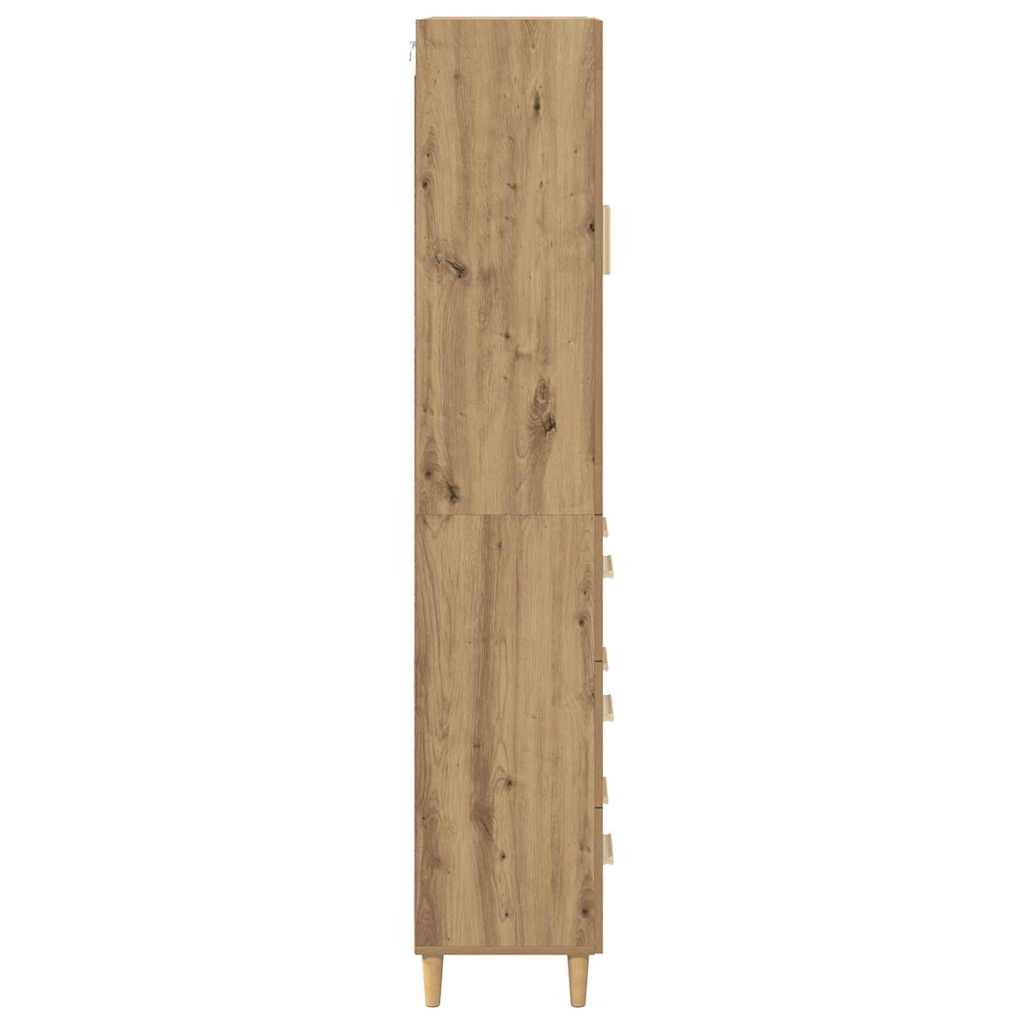Hoge kast met lade Artisan Eiken 69,5 x 34 x 180 cm