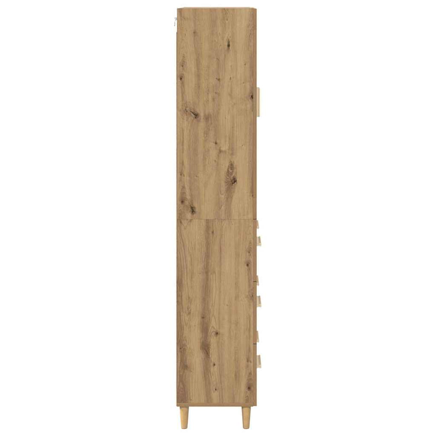 Hoge kast met lade Artisan Eiken 69,5 x 34 x 180 cm