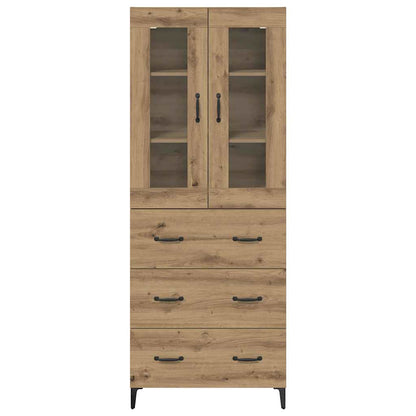 Highboard Artisan Eiken 69,5 x 34 x 180 cm Bewerkt hout