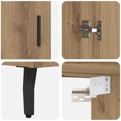 Hoge kast Artisan Eiken 69,5 x 34 x 180 cm