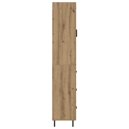 Highboard Artisan Eiken 34,5 x 34 x 180 cm Bewerkt hout