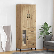 Highboard Artisan Eiken 69,5x34x180 cm