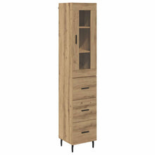 Highboard Artisan Eiken 34,5 x 34 x 180 cm Bewerkt hout