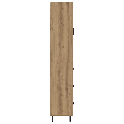 Highboard Artisan Eiken 34,5 x 34 x 180 cm Bewerkt hout