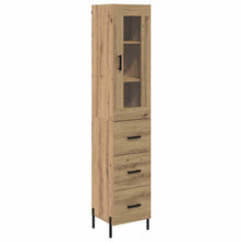 Highboard Artisan Eiken 34,5 x 34 x 180 cm Bewerkt hout