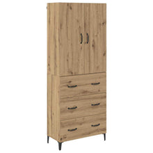 Highboard Artisan Eiken 69,5 x 34 x 180 cm Bewerkt hout