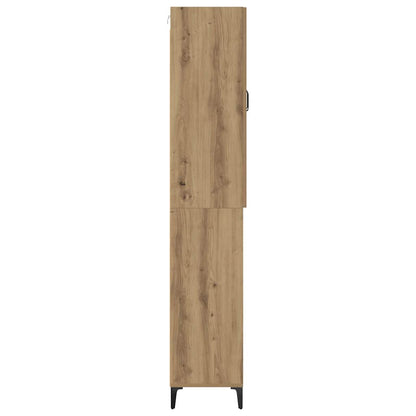 Highboard Artisan Eiken 69,5 x 34 x 180 cm Bewerkt hout