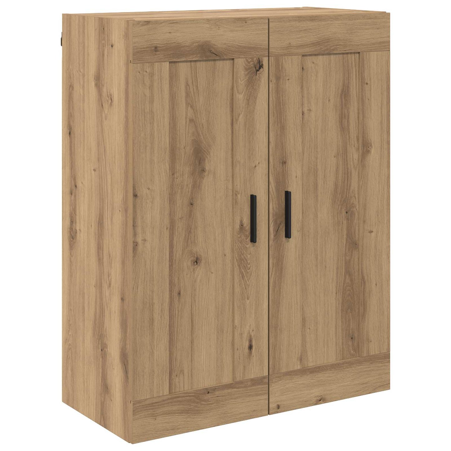 Hoge kast met lade 2 pcs Artisan Eiken Bewerkt hout