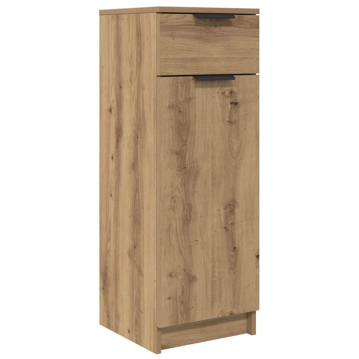 Badkamermeubelset met lade 4 pcs Artisan Eiken Bewerkt hout