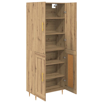 Highboard Artisan Eiken 69,5 x 34 x 180 cm Bewerkt hout