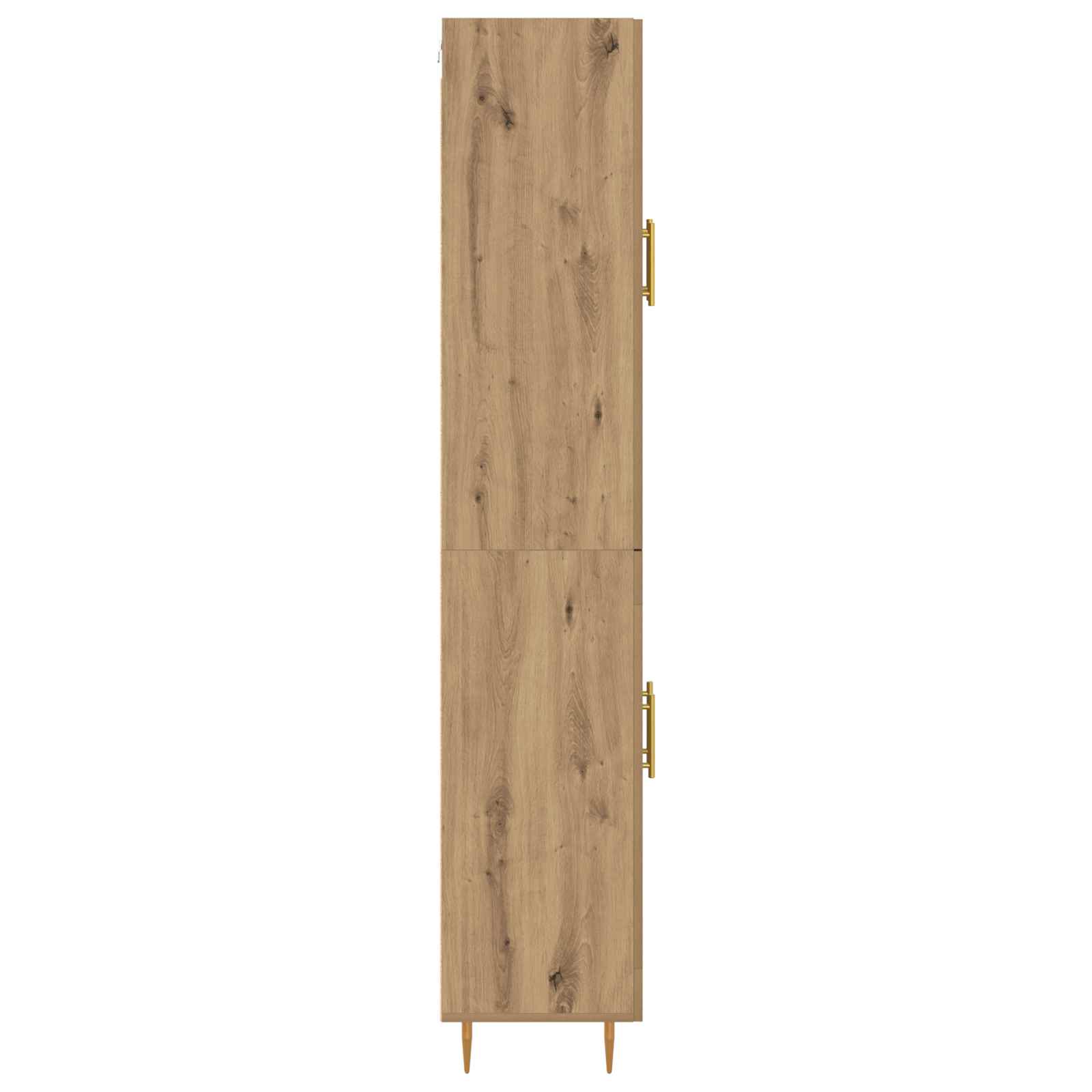 Highboard Artisan Eiken 69,5 x 34 x 180 cm Bewerkt hout