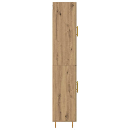 Highboard Artisan Eiken 69,5 x 34 x 180 cm Bewerkt hout