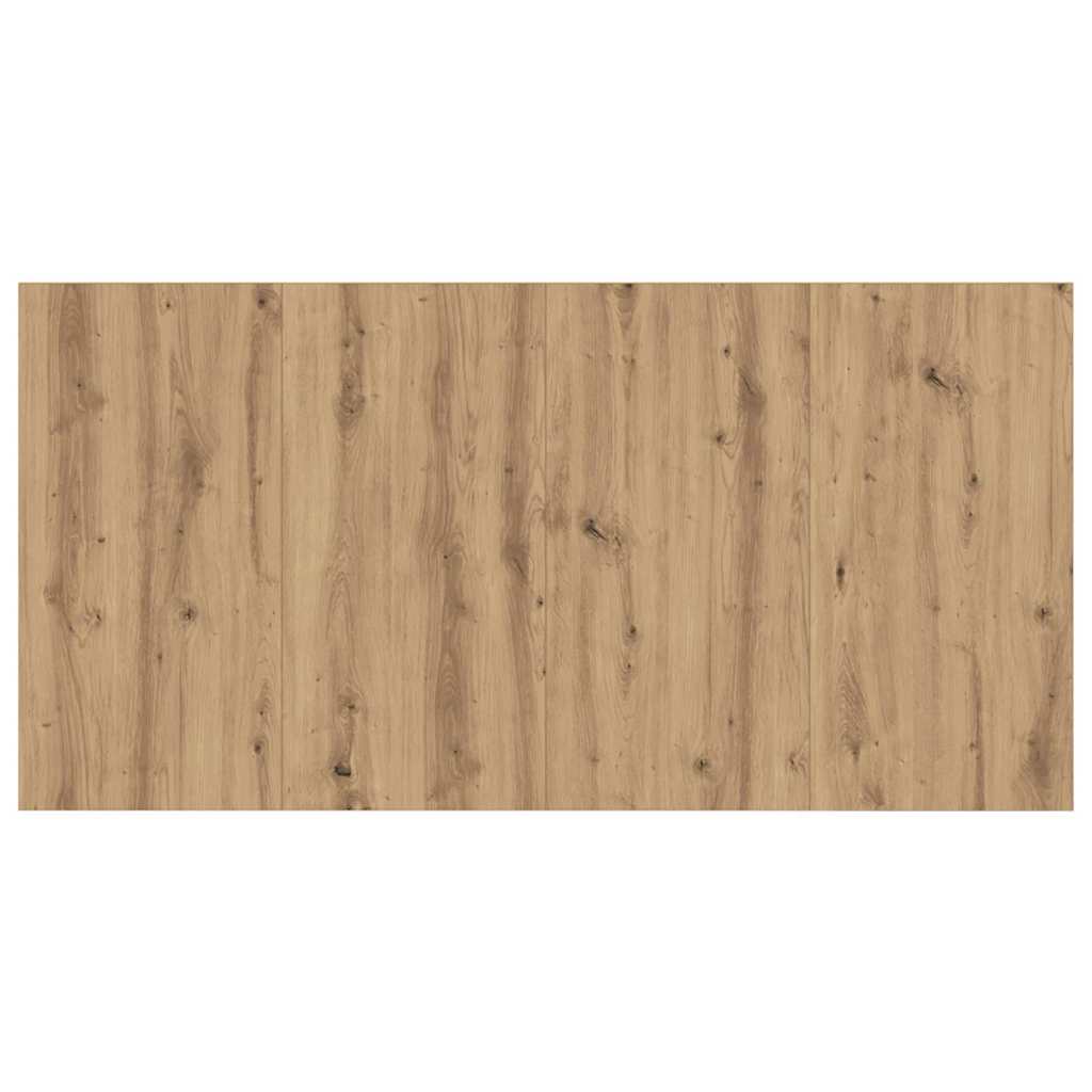 Hoofdbord Met Kast met lade 3 pcs Artisan Eiken Bewerkt hout