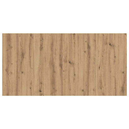 Hoofdbord Met Kast met lade 3 pcs Artisan Eiken Bewerkt hout