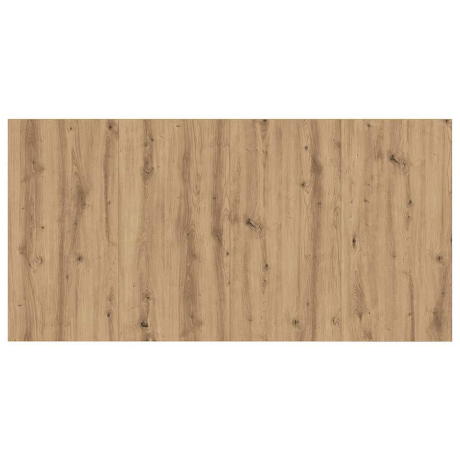 Hoofdbord Met Kast met lade 3 pcs Artisan Eiken Bewerkt hout