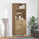 Tall cabinet Artisan Oak 69.5 x 32.5 x 180 cm Engineered wood