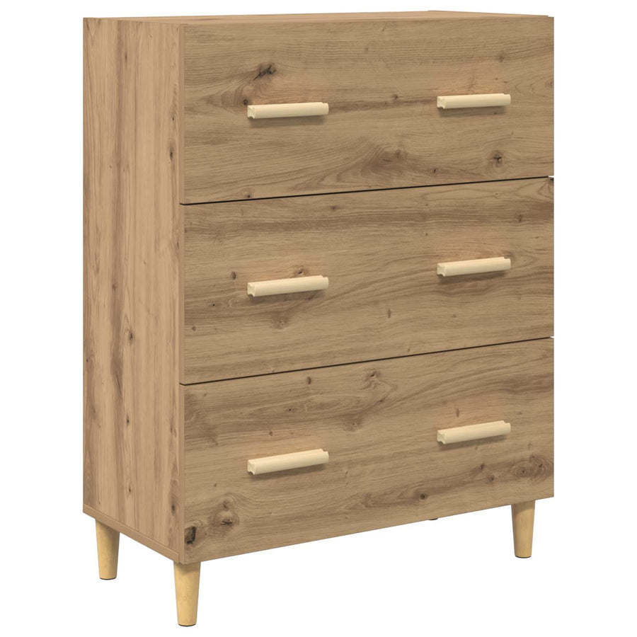 Hoge kast Artisan Eiken 69,5 x 32,5 x 180 cm Bewerkt hout