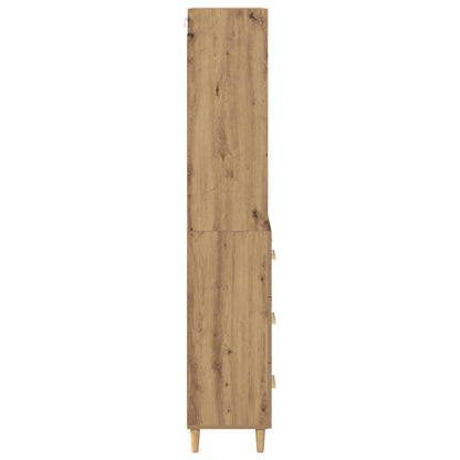 Hoge kast Artisan Eiken 69,5 x 32,5 x 180 cm Bewerkt hout