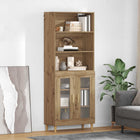 Tall cabinet Artisan Oak 69.5 x 32.5 x 180 cm Engineered wood