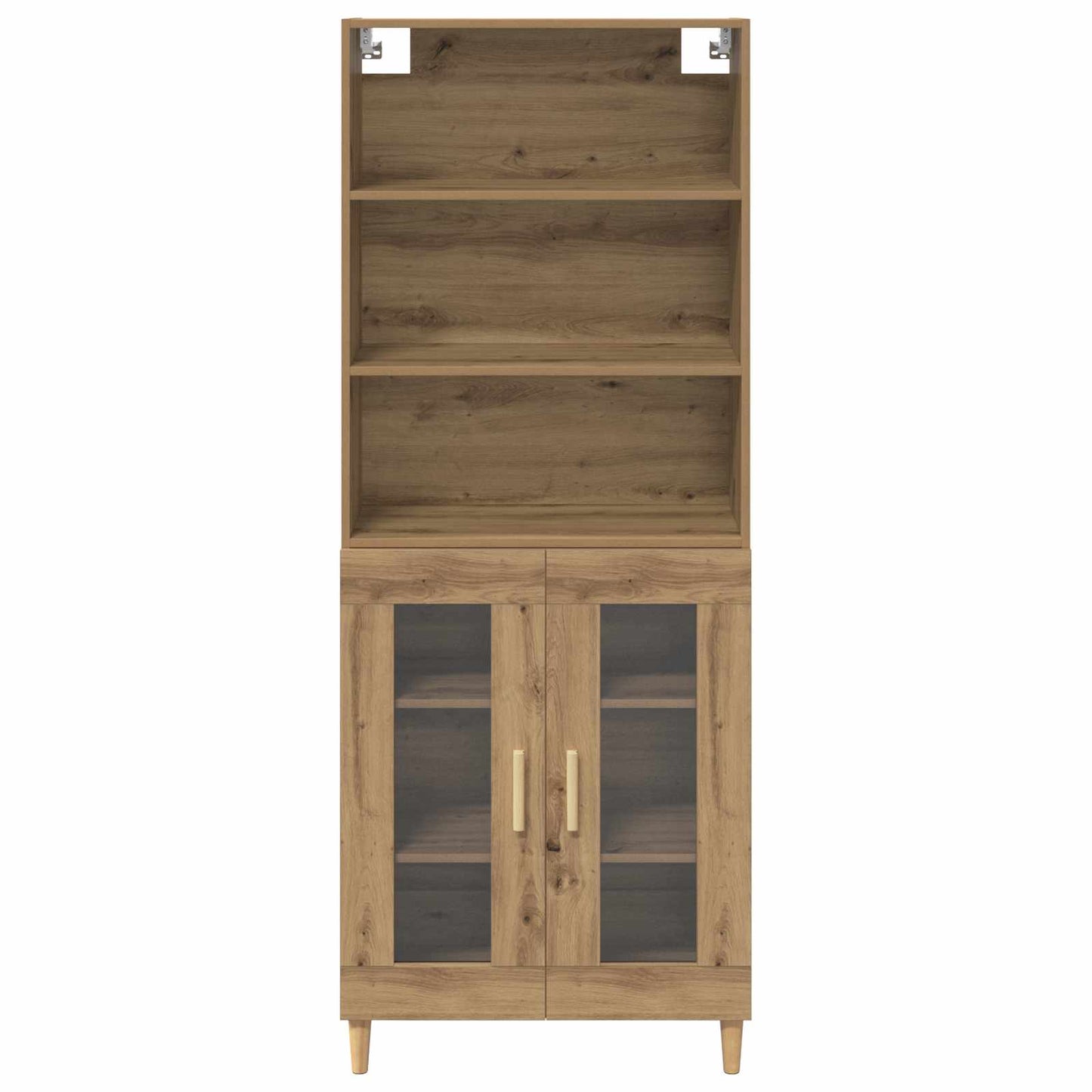 Hoge kast Artisan Eiken 69,5 x 32,5 x 180 cm Bewerkt hout