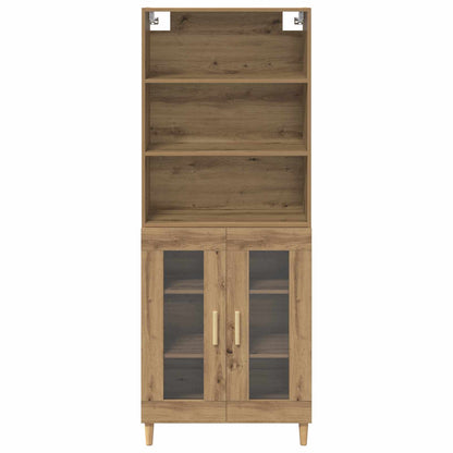 Hoge kast Artisan Eiken 69,5 x 32,5 x 180 cm Bewerkt hout