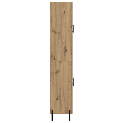 Highboard Artisan Eiken 69,5 x 34 x 180 cm Bewerkt hout